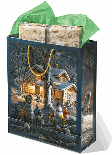 (image for) Winter Wonderland (10 large gift bags)
